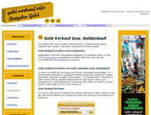 Tablet Screenshot of gold-verkauf.info